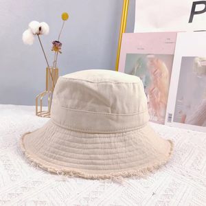 casquette 2023 nouveaux chapeaux à large bord été Le Bob artichaut chapeau seau protection solaire chapeau réglable chapeaux de créateur plus de couleur