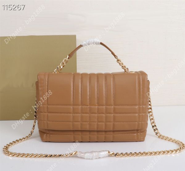 2022 nouveau sac à main pour femmes sacs de créateurs de luxe mode voiture couture chaîne à carreaux académique en cuir une épaule sac de messager