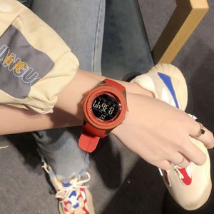 2022 Nouveau style Instagram pour femmes Élégance minimaliste Étudiants du secondaire Sports Étanche Montre électronique multifonctionnelle