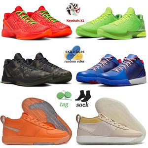 2024 Nieuwe ontwerper Mamba 6 basketbalschoenen Protro Italiaans Camo Reverse Grinch Venice Beach Philly Mambacita Signature Shoe Book 1 Heren dames sneakers outdoor dhgate