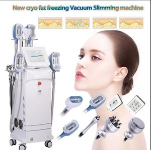 2022 La plus récente machine amincissante de cryolipolyse 10 en 1 avec 5 têtes cryogéniques Enlèvement des graisses 40KHz Cavitation RF Lipo Laser Cryothérapie Coolsculpt Beauty Equipment