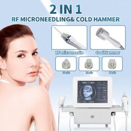 2022 Newest 2 IN 1 Secret RF Fractional Microneedle RF Machine For Acne Scar Stretch Marks Removal Treatment Multi-lingual