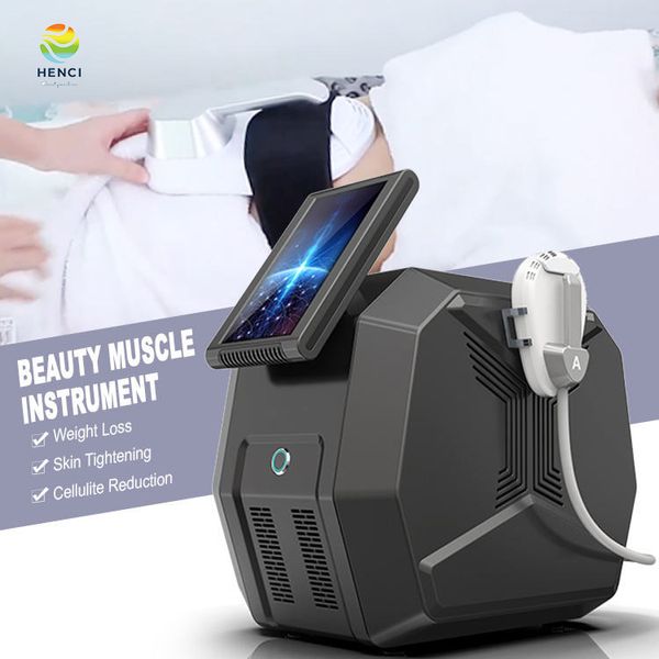 2022 Le plus récent muscle de construction 7 Tesla amincissant les muscles Emslim 2/4 poignées Machine équipement de mise en forme du corps forme EMS avec coussin de traitement de relaxation musculaire du plancher pelvien