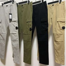 Pantalon Cargo teint en vêtement pour hommes, avec poche à une lentille, pantalon tactique d'extérieur, survêtement ample, taille 2022, nouvelle collection M-XXL, 9882