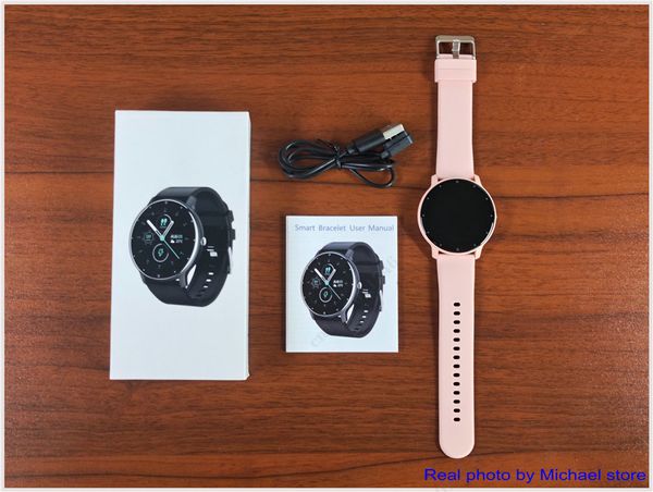 2022 Newest de calidad de lujo reloj inteligente hombres zl02 iwo smartwatch hombres mujeres fitness tracker tiempo pantalla impermeable deporte bluetooth llamadas reloj regalos cumpleaños regalo