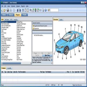 2022 plus récent Mitchell UltraMate 7 système d'estimation des collisions lecteurs de code systèmes avancés Patch pour voiture non expirée airmail274j