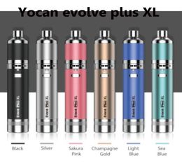 2022 Nouvelle version originale Yocan Evolve Plus XL Kit Wax Vaporizer Pen 1400mAh Vape Dab QUAD Coil Huge Vapor9682171