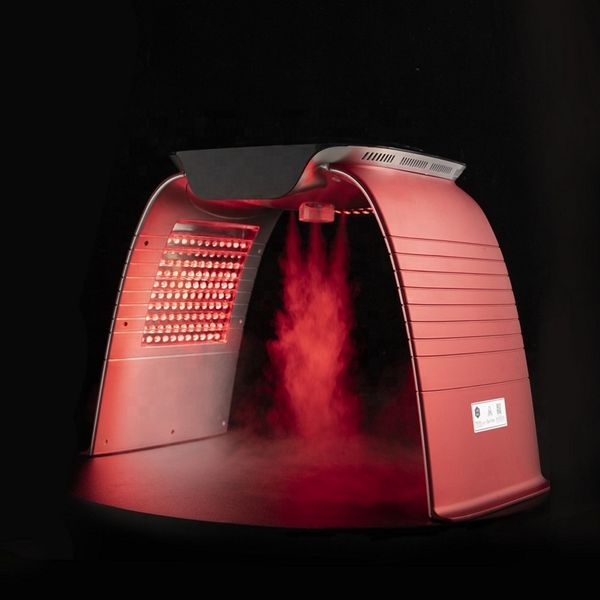 2022 producto más nuevo 7 colores uso doméstico SPA salón comercial Nano vaporizador almohadillas faciales otra belleza Led cara PDT terapia de luz roja