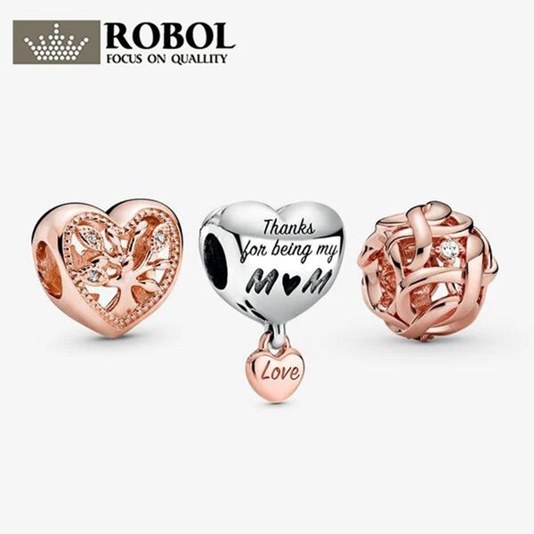 2022 Nouvelle série de jouets de l'histoire Charme 925 Sterling Silver Pandora Charms pour bracelets DIY Bijoux Love Hollow Bead Design Élégant et belle boîte en gros