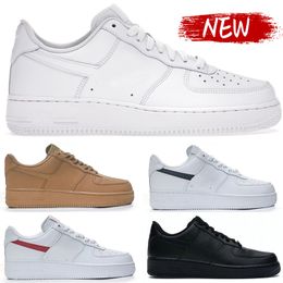 Designer Schoenen mannen lage 07 Casual sneakers klassieke een triple wit zwart universiteit rode tarwe schaduw skelet Outdoor sport heren trainers vrouwen Sneakers US 5.5-11