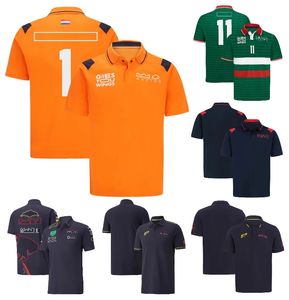 F1 T-shirt Formule 1 Team T-shirts Driver Polo Shirts Zomer mannen Casual Sneldrogende T-shirt Racing Fans ademend Jersey