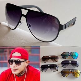 2022 Dernière mode officielle hommes et femmes conception lunettes de soleil bord de mer vacances voyage lunettes de soleil cadre revêtement miroir lentille jambes en fibre de carbone style d'été 2252