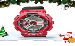 2022 Original Shock Watch Men Sport 100 g montres militaires militaires choquant étanche Watch All Pointer Work Digital Wristwatch9950001
