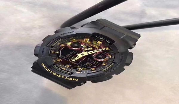 2022 Original Shock Watch Men Sport WR200AR G Watches Army Military CHOCKING EMPHERPOR WORD ALL POINTER Work Digital Wristwatch 8341738