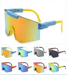 2022 Sport original Google Polarise Sunglasses pour Menwomen Eyewear Windprooh 100 UV Lens en miroir Gift4866343