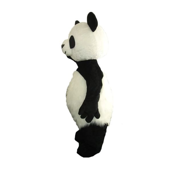 Disfraz de mascota Panda 2022, oso divertido de Halloween, Animal, tamaño adulto