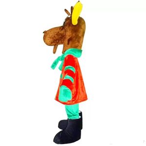 2022 Performance Elk mascotte Costumes Halloween noël Animal dessin animé personnage tenues costume publicité carnaval unisexe tenue