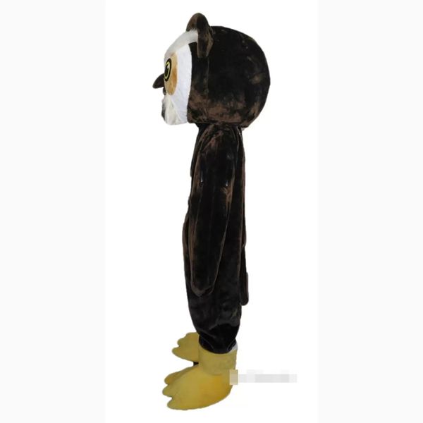 2022 Performance Hibou Mascotte Costumes De Noël Fantaisie Robe De Fête Personnage De Dessin Animé Costume Costume Adultes Taille Carnaval De Pâques Publicité Thème Vêtements2022