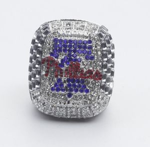 2022 Philadelphia World Series Baseball Team Championship Ring Sport Souvenir Men Fan Gift Groothandel Hip Hop Punk Jewelry