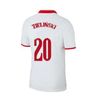 2022 Polonya Futbol Formaları Lewandowski Milen Erkekler Çocuk Kiti Ev Uzakta Jersey 22 23 Kırmızı Beyaz Zielinski Gençlik Çocukları Piszczek Formaları Grosicki Futbol Gömlek