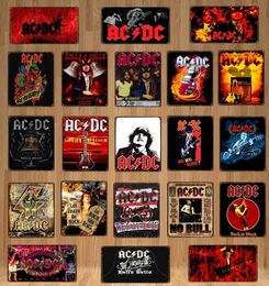 2022 Pop Star Tin Poster Sign Vintage Rock ACDC Metal Painting Plaque Musique Tiki Bar Art Wall Plate Personnel Room Decor Movie Pub 4764351