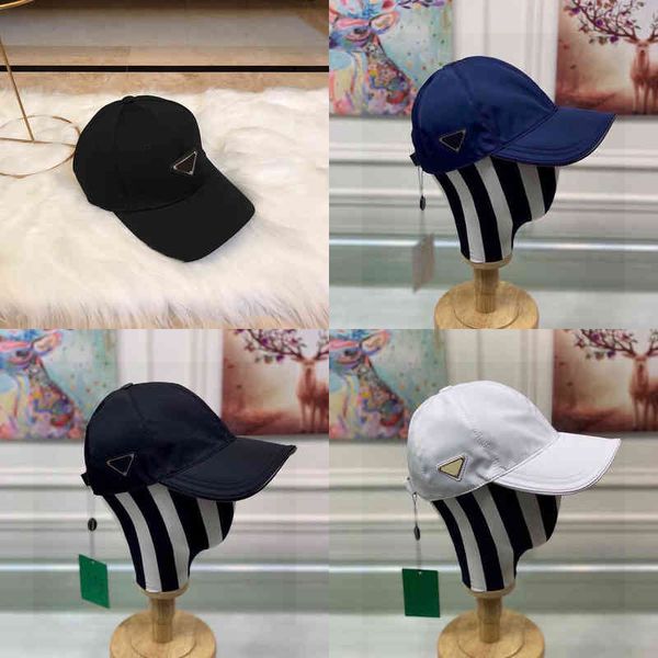 2022 Populaire Triangle Inversé Ball Caps Toile Mode Casual Chapeau De Soleil pour Sports De Plein Air Hommes Femmes Célèbre Designer Baseball Chapeau Y66