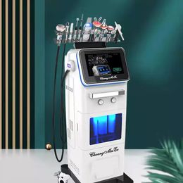 2022 professionnel 10 en 1 coréen hydra dermabrasion machine soins de la peau aqua peel oxygène instrument de beauté du visage