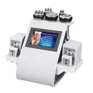 2023 Portable Ménage RF 6 en 1 Corps à ultrasons 40K Minceur Ultrasons Vide Cavitation Liposlim Machine