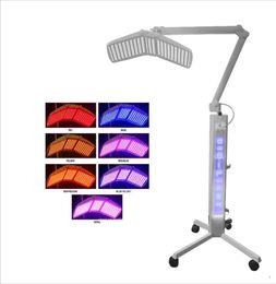 2023 Professionele 7 Kleuren LED Fotodynamische Stand PDT Machines Huidverjonging Schoonheidssalon Gebruik gezichtsmasker Bio Lichttherapie Foton Huidbehandeling apparatuur