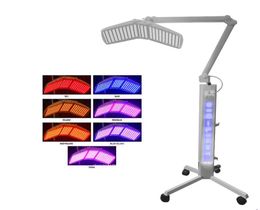 2022 Professionnel 7 couleurs Podynamic Stand PDT Machine Skin Retaillage Salon de beauté Utiliser le masque de visage LED Bio Light Therapy PO4479873