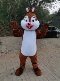 2022 Real Picture Chip E Dale Chipmunk Mascotte Kostuum Fancy Outfit Cartoon Character Party Dress