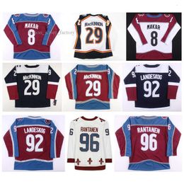 2022 Reverse Retro 2.0 Gabriel Landeskog Avalanche Hockey Maillots Nathan Kinnon Mikko Rantanen Cale Makar VALERI NICHUSHKIN Joe Sakic SAM 1212