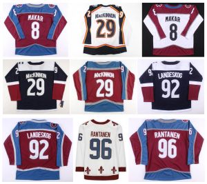 2022 Reverse Retro 2.0 Gabriel Landeskog Avalanche Hockey Maillots Nathan MacKinnon Mikko Rantanen Cale Makar VALERI NICHUSHKIN Joe Sakic SAM