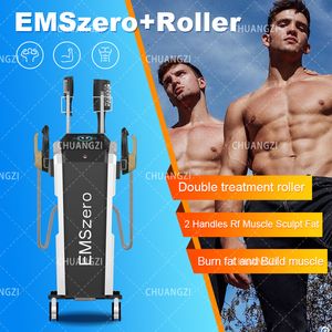 2023 RF nouveau Vertical 5000W 2 en 1 EMSZERO Plus équipement de rouleau 4 poignées décomposition des graisses Muscle Booster Fitness beauté Instrument