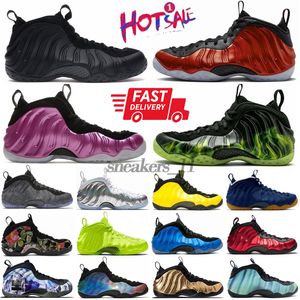 Foamposite One Series Hombres Zapatos de baloncesto vintage Penny Hardaway Blanco y negro Antracita Galaxy Paticle Beige Rust Pink Zapatillas deportivas Zapatillas de deporte