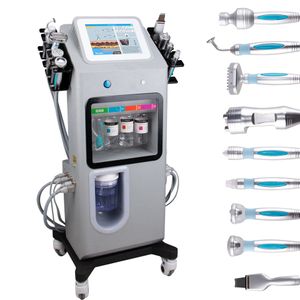 2022 Équipement de salon 9 en 1 Soins de la peau multifonctionnels Nettoyage en profondeur Spa Hydra Peeling Machine de dermabrasion faciale