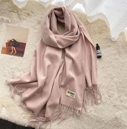 2022 Écharf Designer Fashion Real Keep High Grade Swarves Simple Retro Style Accessories For Womens Swarve 22 Color Brand Cashmere6230386