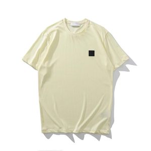 2022 Verkopen van herenkleding Korte mouwen PoloS T Shirts Summer Simple Icon Summer Zomer nieuwste hoogwaardige katoenontwerper T -shirt Casual Solid Color Men Fashion Top