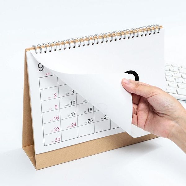 2022 Calendrier de bureau Simple Tableau quotidien Table Agenda Organisateur Organisateur Calendriers LLD10614