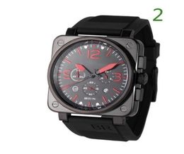 2022 Six Stitches Luxury Mens Watches Tous cadran travail Quartz Top Top Brand Belon Rubber Men ACCESSOIRES MODIALES HE VILLAGE 3999392