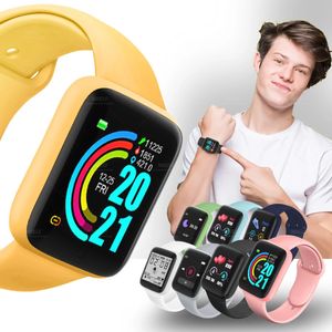 2022 Smart Watch Kids voor Android Mannen Vrouwen Horloges Vrouw Smartwatch Bloeddruk Fitness Kids Man Armband