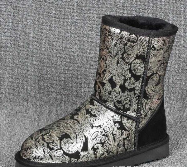 2022 bottes de neige femmes classique U5825 court garder au chaud avec carte sac à poussière étiquette vente chaude Aus dame fille mode