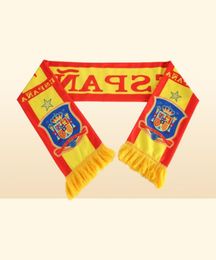 2022 Soccer Collectable Collectable Team Scarf Fan de football Écharpes Mexique Argentine Brésil Espagne Japon Suisse Croatie Panama CH1855801