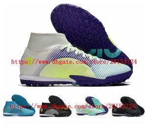 2022 Zapatos de fútbol Vapores 14 Academy TF Tacos de césped Botas de fútbol CR7 Neymar Ronaldo Scarpe da Calcio