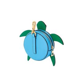 2022 Sport Fashion Collectable Turtle Lederen auto Keychain Blue Loe Men Women Parp Backpack Bag Jewelry