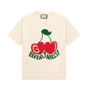 2022 printemps et été mode lettre impression ins col rond all-match T-shirt décontracté hommes tendance lâche à manches courtes taille xs s m l xl B53