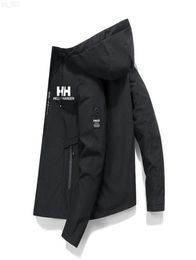 2022 Printemps automne HH Men Vêtements extérieurs pêche à la veste étanche à sweat à sweats à sweat de vent de vent de sport