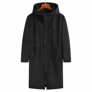 2022 printemps LG style manteau hommes de haute qualité décontracté trench-coat, vestes à capuche décontractées hommes, taille XL-8XL X5Ks #