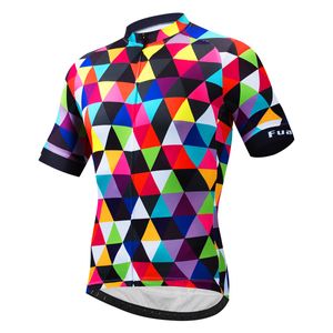 2022 Square Summer Pro Ciclismo Jersey Transpirable Team Racing Sport Bicicleta Tops Hombres Short Bike Clothings M36
