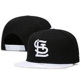 2022 STL Carta Baseball Caps Snapback Sombreros para hombres Mujeres Deporte Hip Hop Mujer Hueso Sun Cap Hombre H16